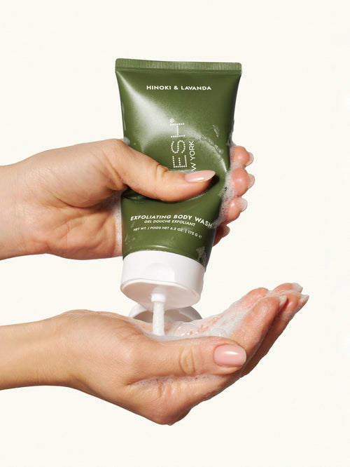 Exfoliating Body Wash - Hinoki & Lavanda