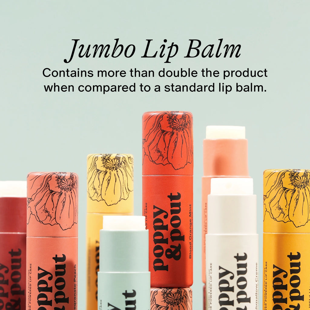 Poppy & Pout Lip Balm, Island Coconut