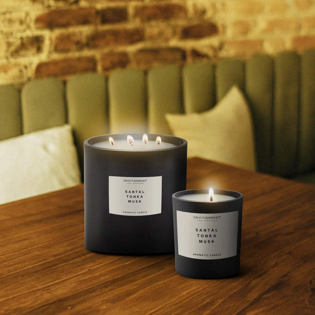 8oz Natural Wax Candle — Cedar & Sandalwood