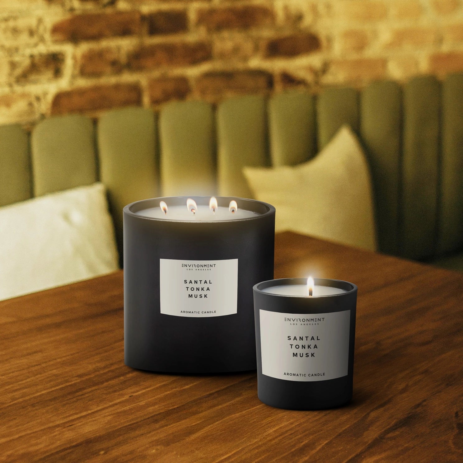 8oz Natural Wax Candle — Cedar & Sandalwood