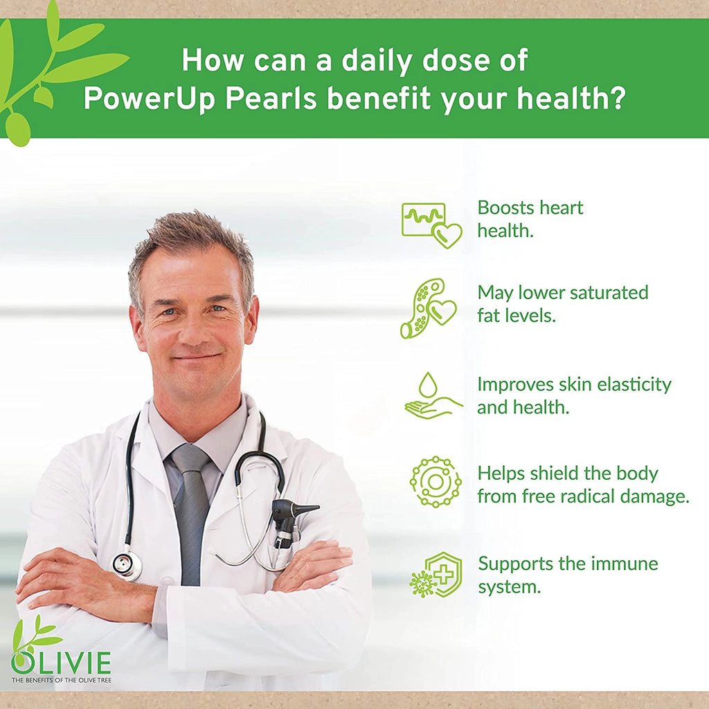 ATLAS Olivie Powerup Pearls | Antioxidant Immune System Booster 340gr