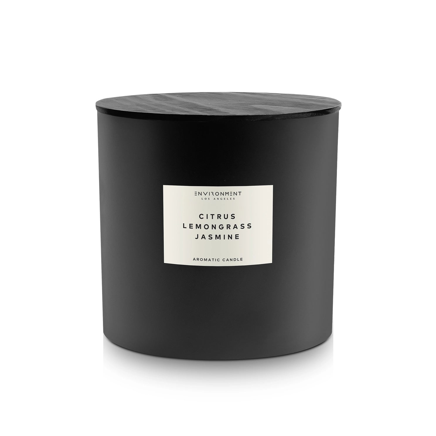 55oz Natural Wax Candle — Citrus, Jasmine & Lemongrass