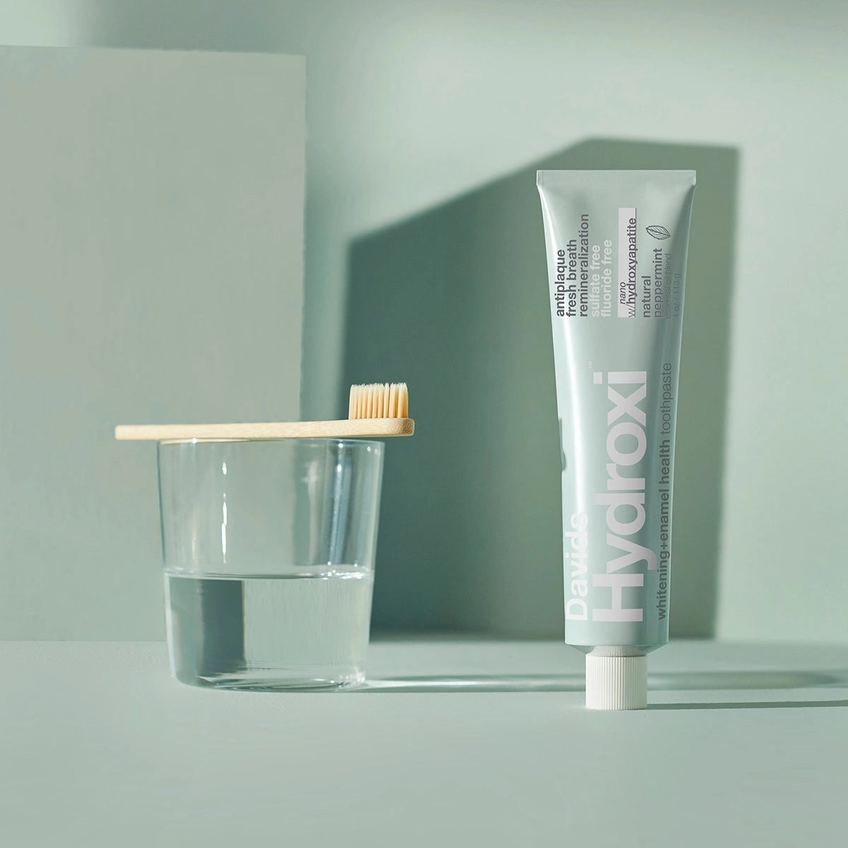 David's Hydroxi™ Whitening+Enamel Health Nano Hydroxyapatite Premium Toothpaste / Peppermint