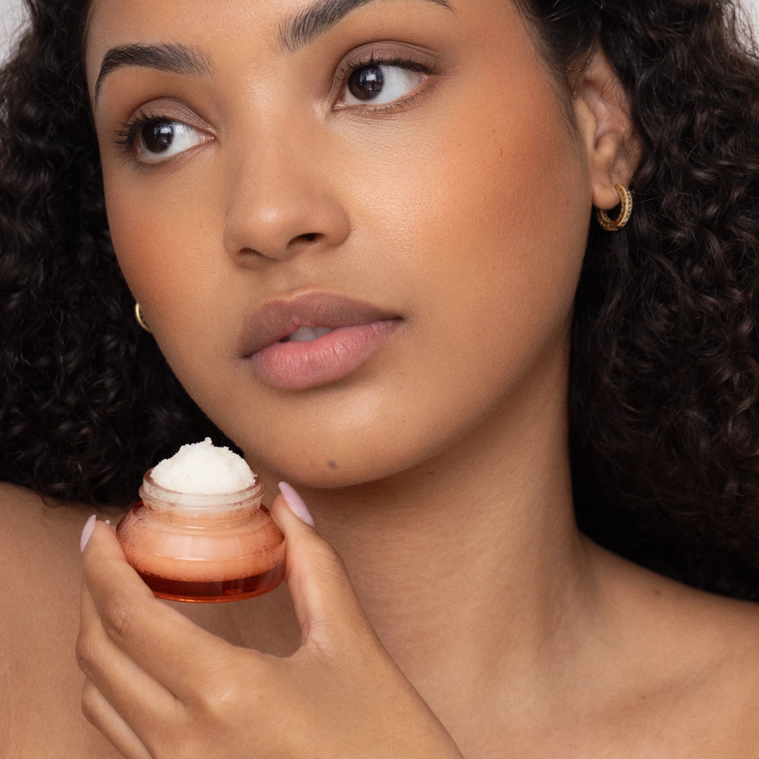 Poppy & Pout Lip Scrub, Pomegranate Peach