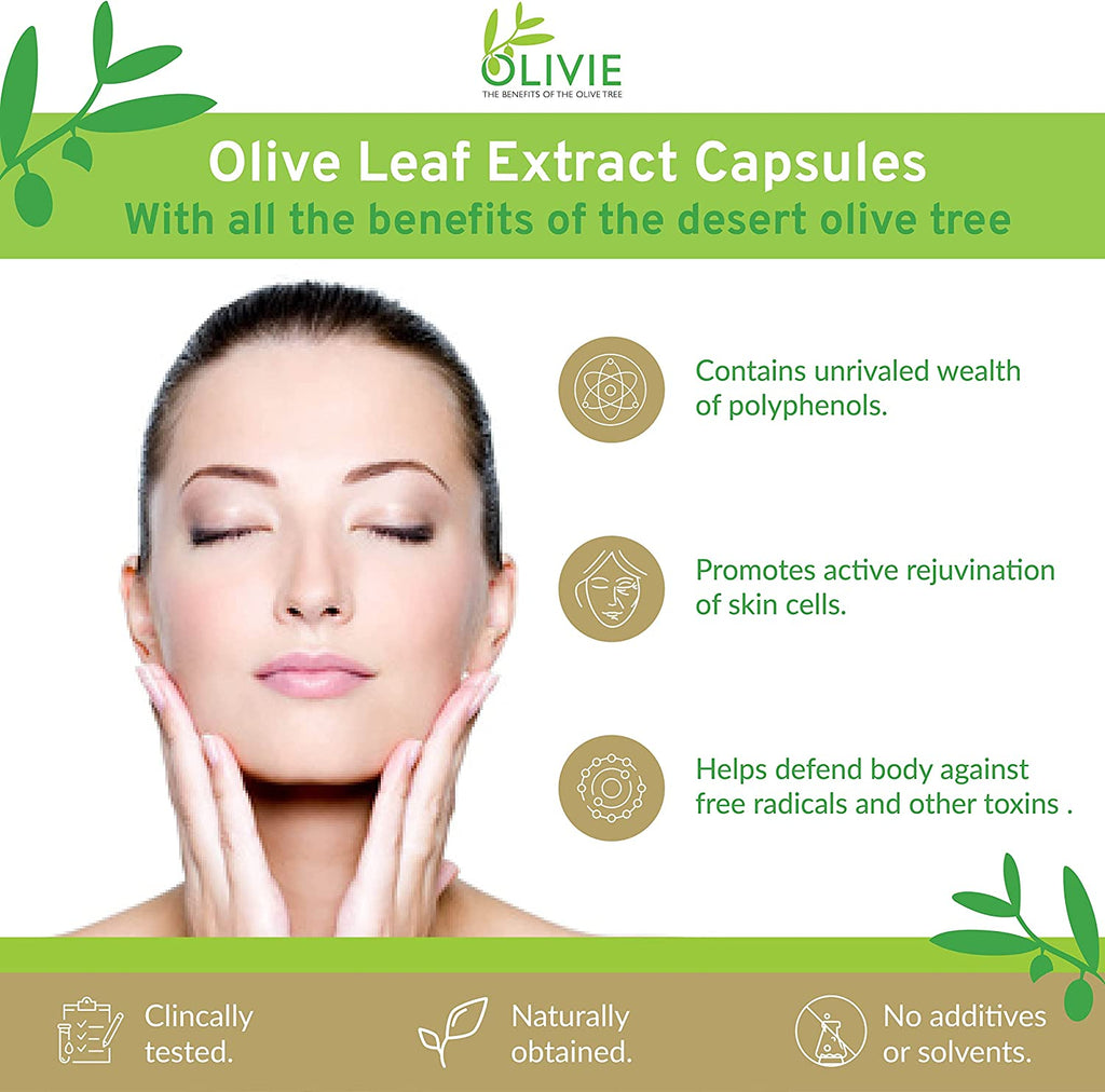 ATLAS Olivie Anti Age Organic Antioxidant Polyphenols | 40 Capsules