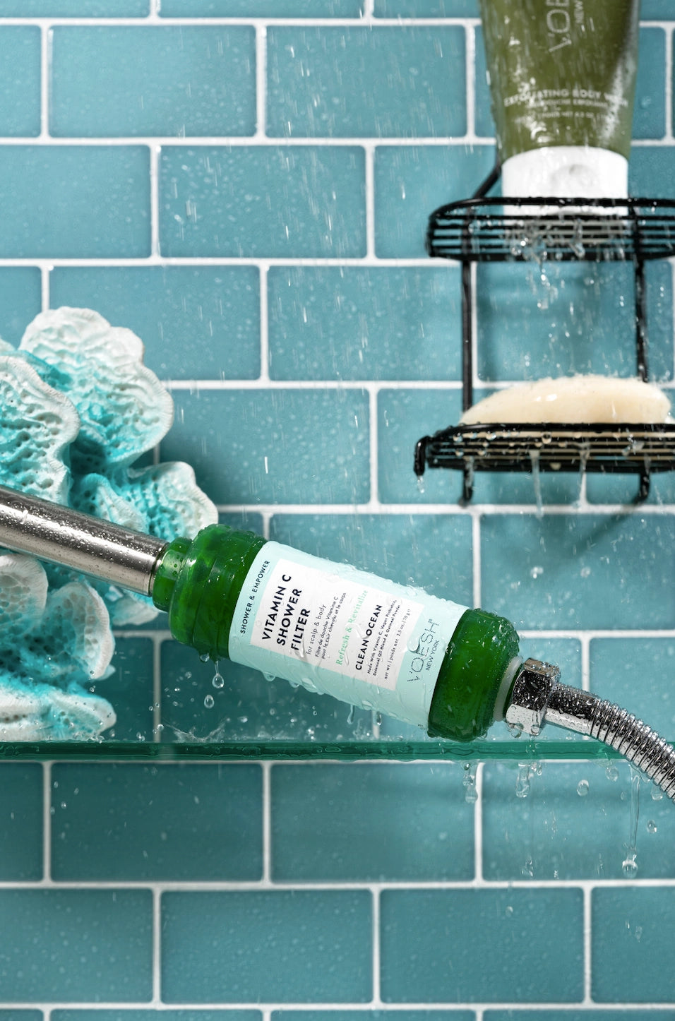VOESH New York Vitamin C Shower Filter - Clean Ocean