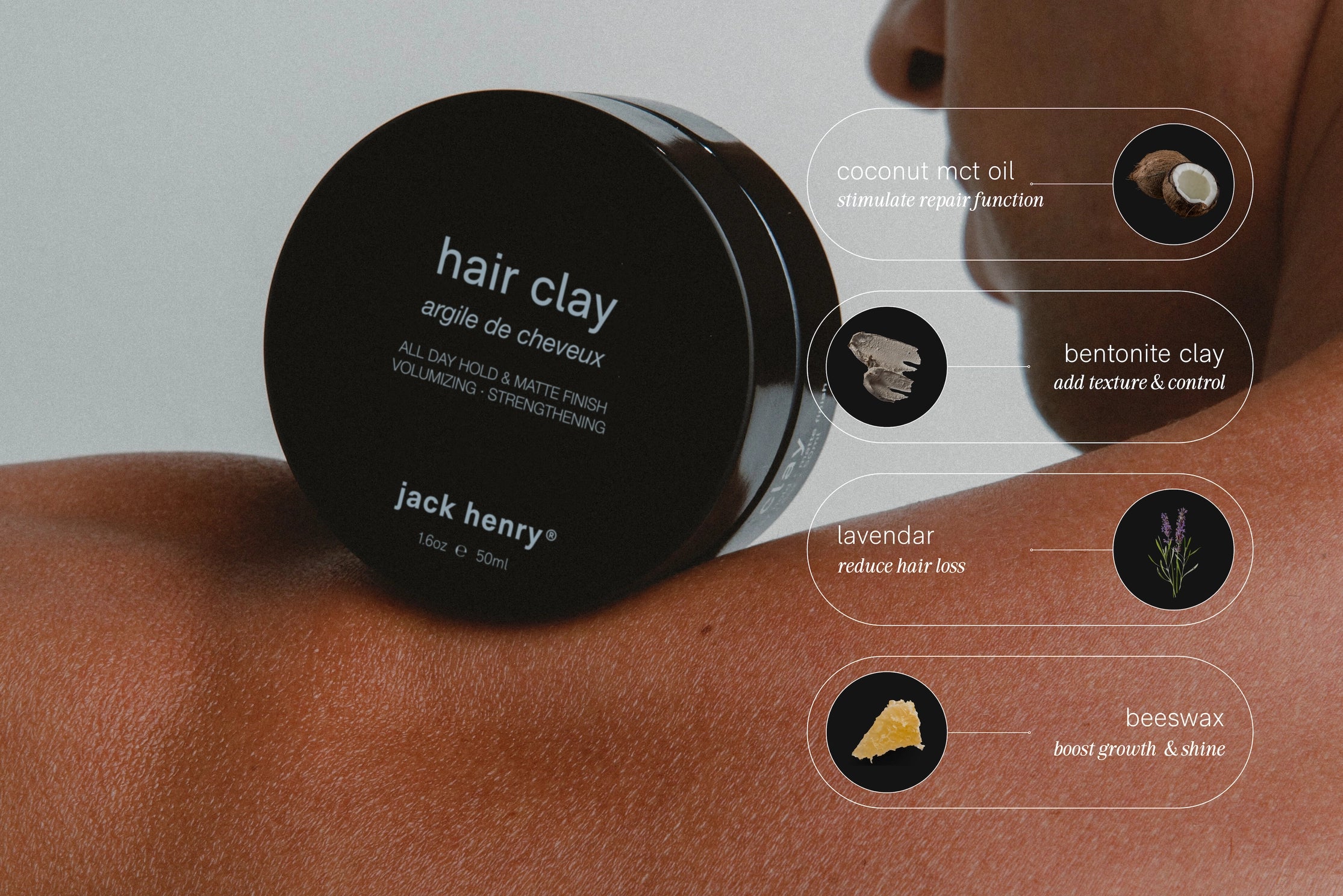 JACK HENRY Hair Clay