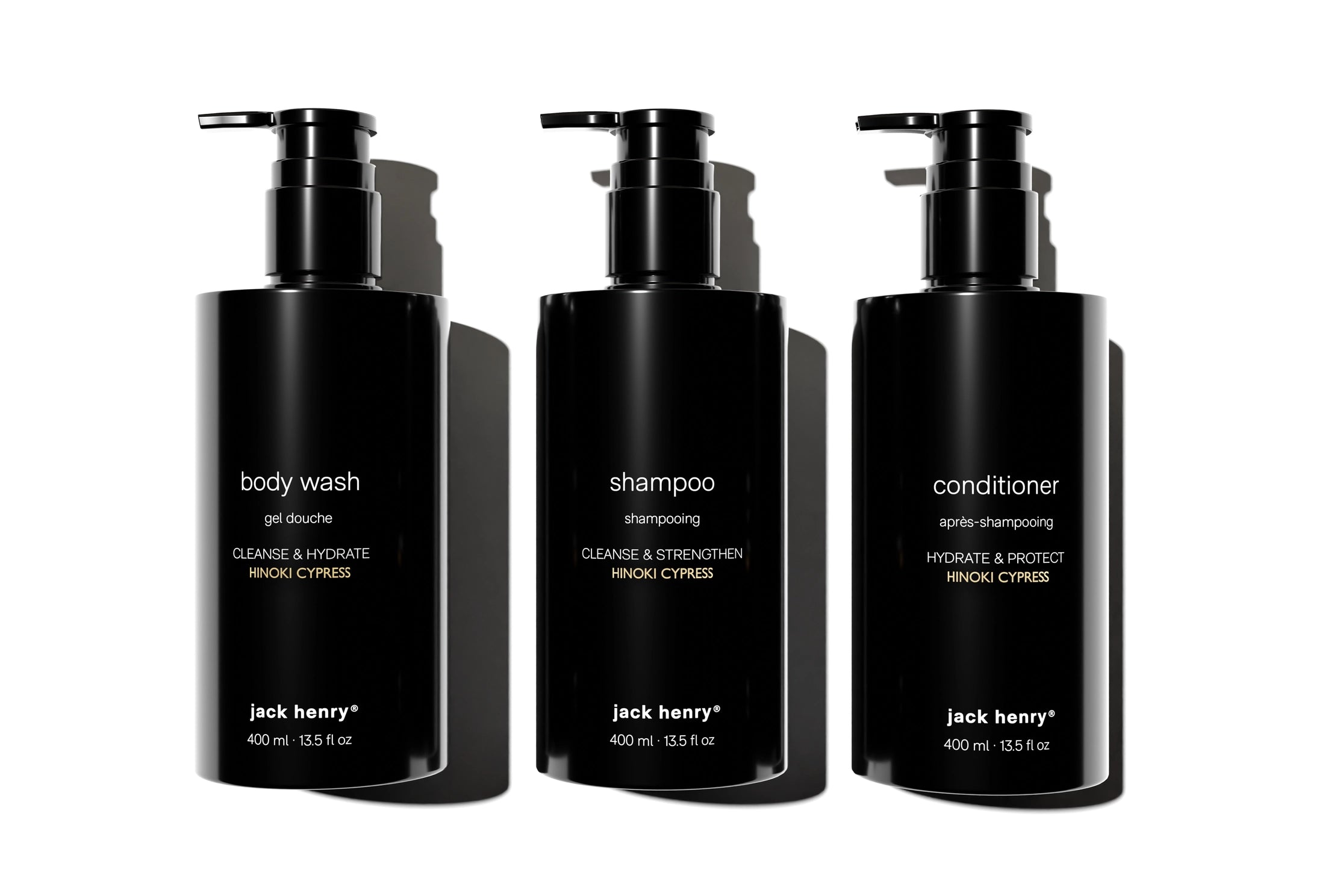 JACK HENRY Shower Trio Set