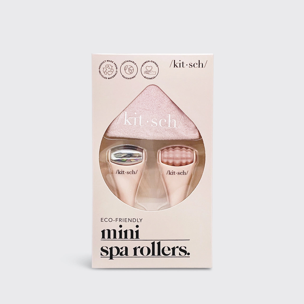 KITSCH Mini Spa Rollers 2pc Set