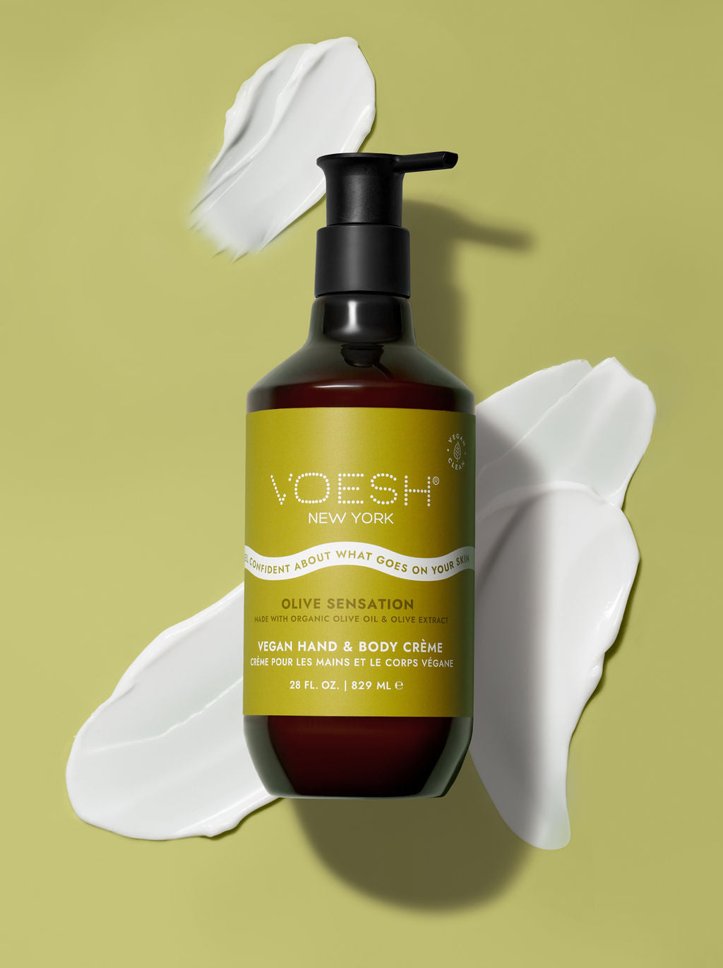 VOESH New York Vegan Hand & Body Creme - Olive Sensation - Pro Size 28oz