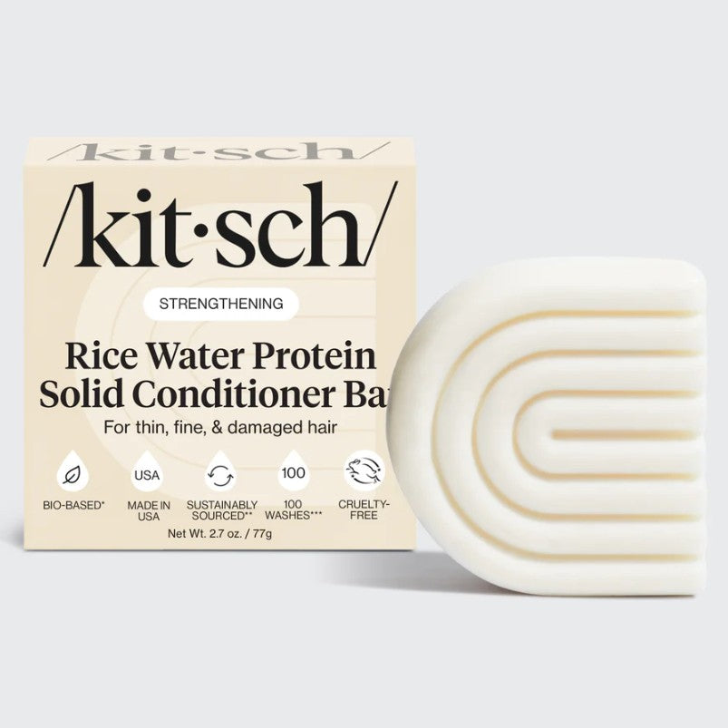 KITSCH Rice Water Conditioner Bar For Hair Growth