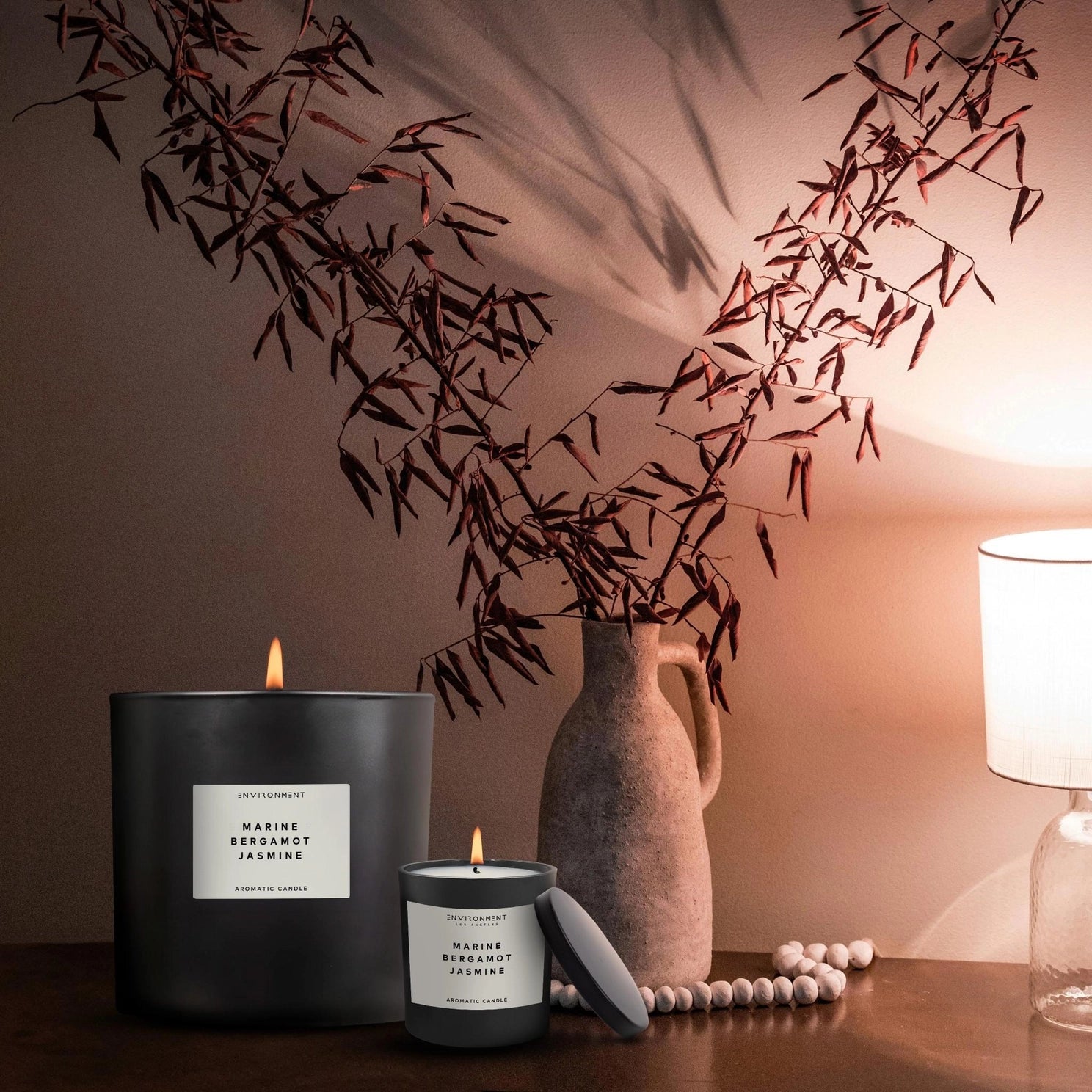 55oz Natural Wax Candle — Fresh Florals & Warm Woods