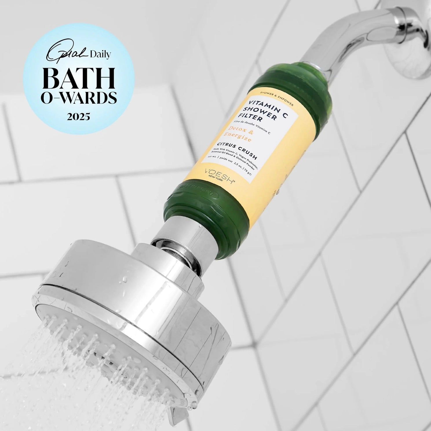 VOESH New York Vitamin C Shower Filter - Citrus Crush