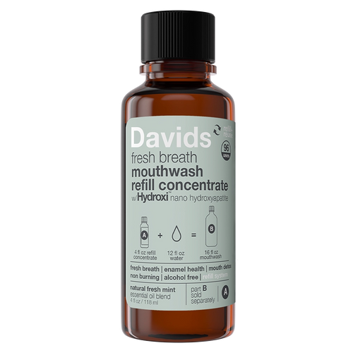 David's Hydroxi™ Fresh Breath Mouthwash - Natural Fresh Mint