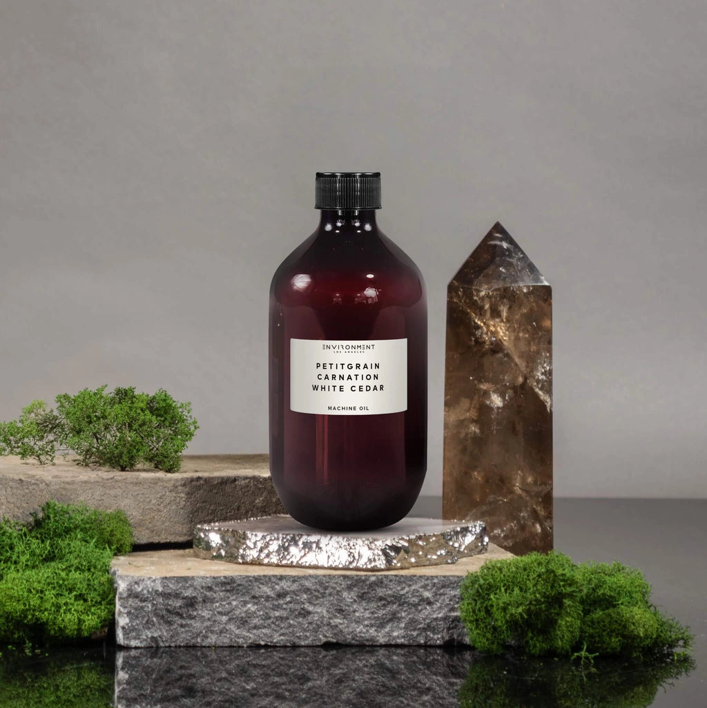 16oz Scent Machine Oil — Bergamot, Ginger & Vetiver