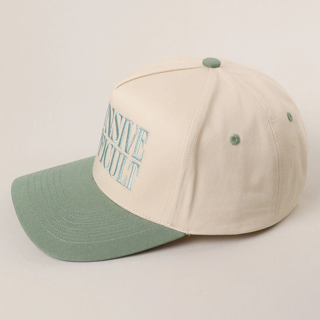 EXPENSIVE and DIFFICULT Embroidered Trucker Hat