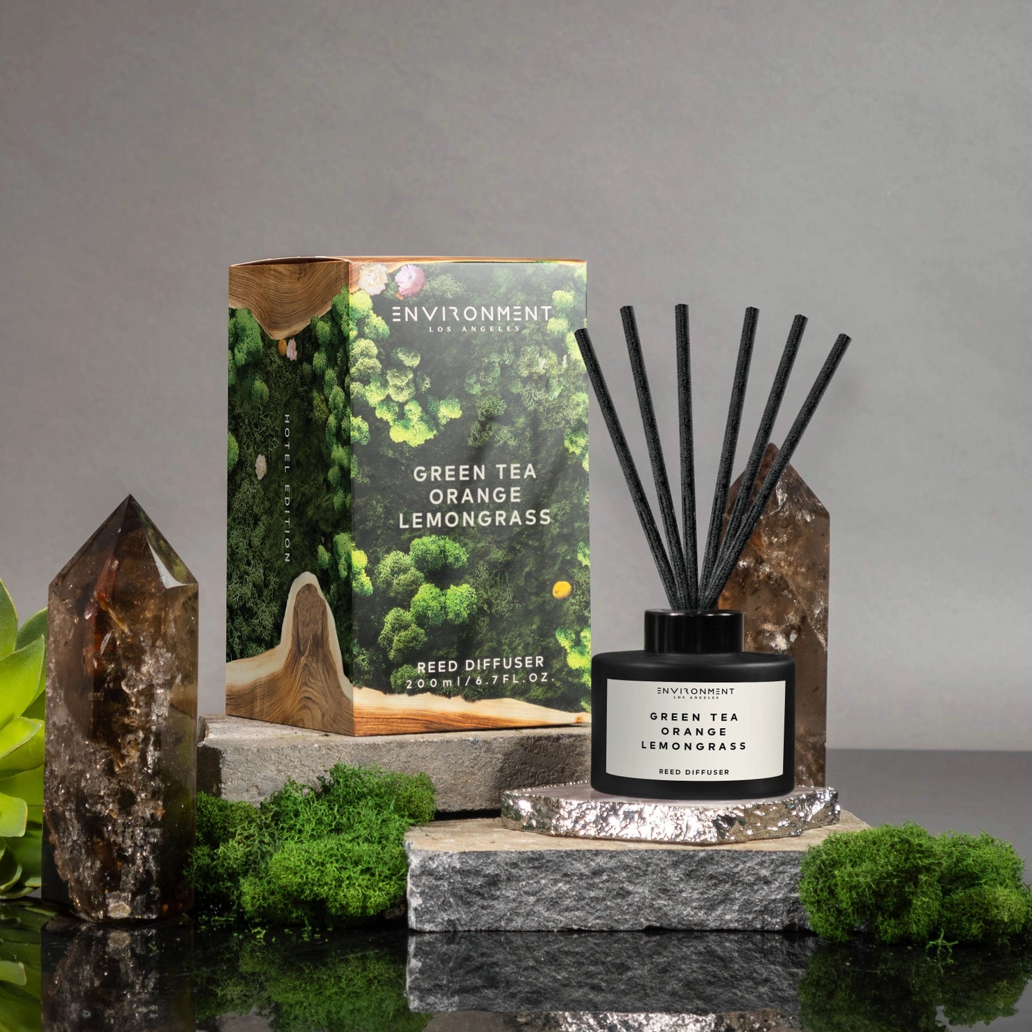 Reed Diffuser — Ocean Air & Sun-Warmed Linen