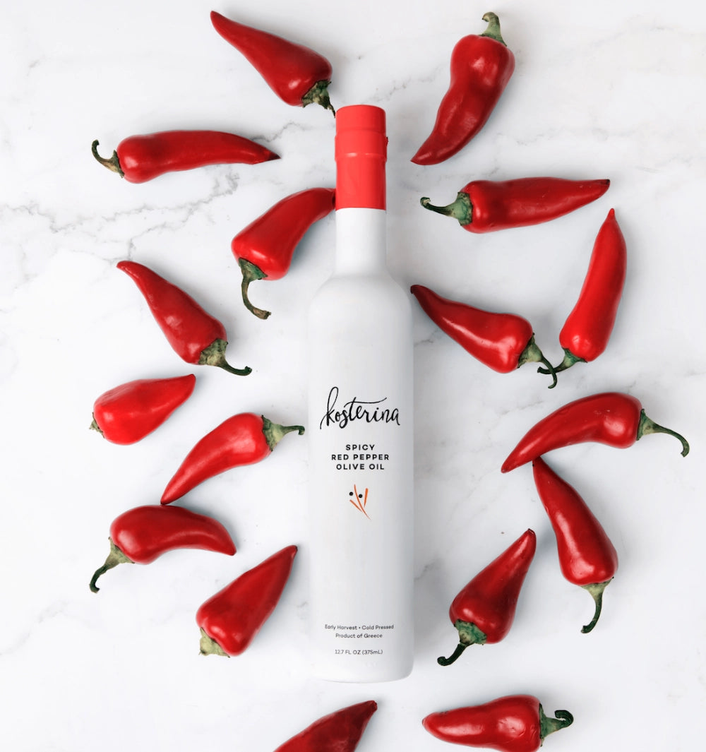Kosterina Spicy Red Pepper Olive Oil 375ml