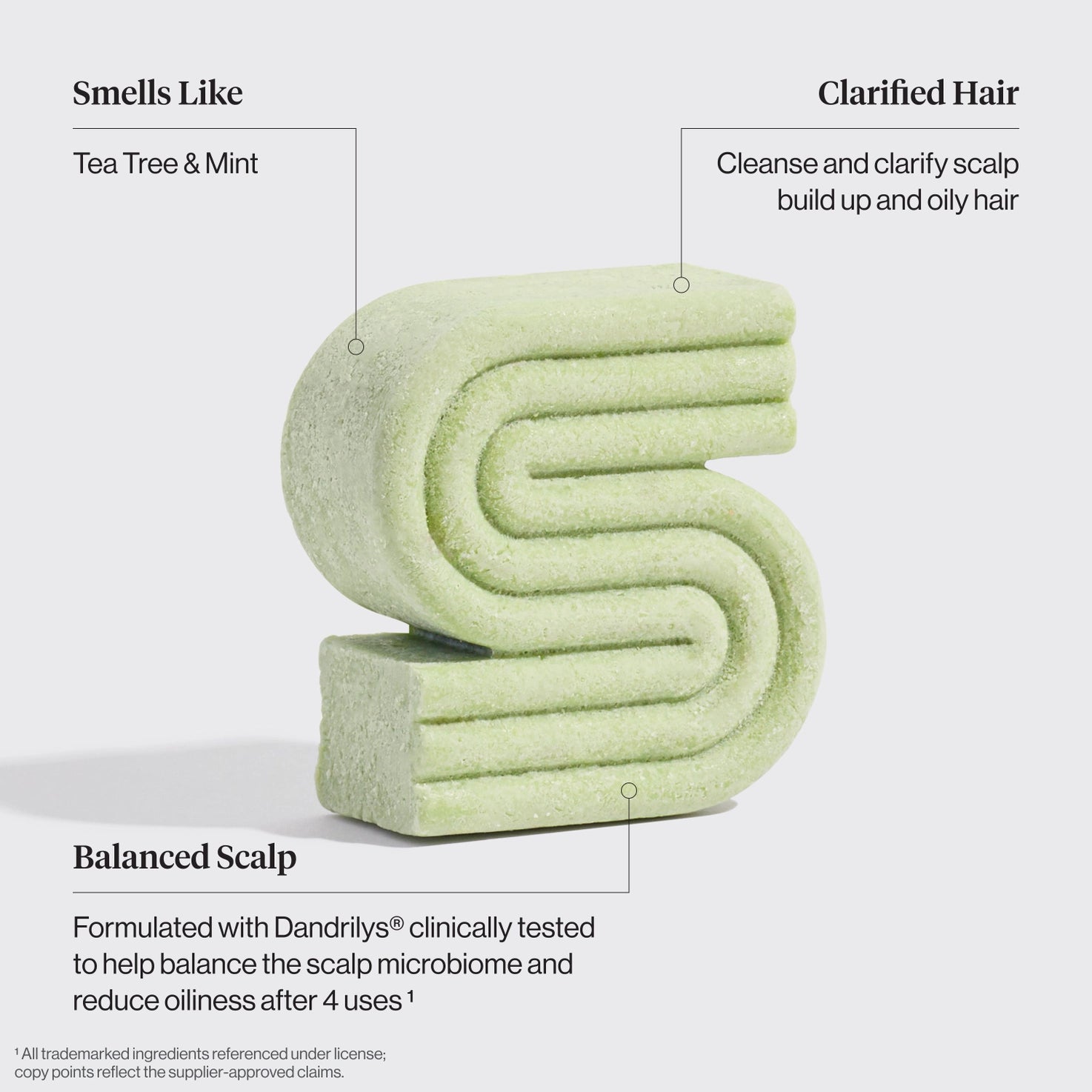 KITSCH Tea Tree & Mint Clarifying Shampoo & Conditioner Bar Combo