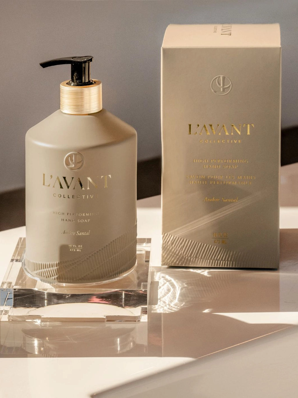L'AVANT Collective Hand Soap, Ambre Santal