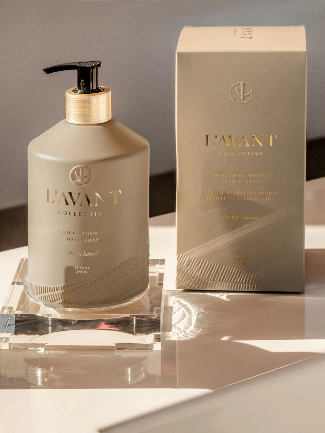 L'AVANT Collective Hand Soap, Ambre Santal