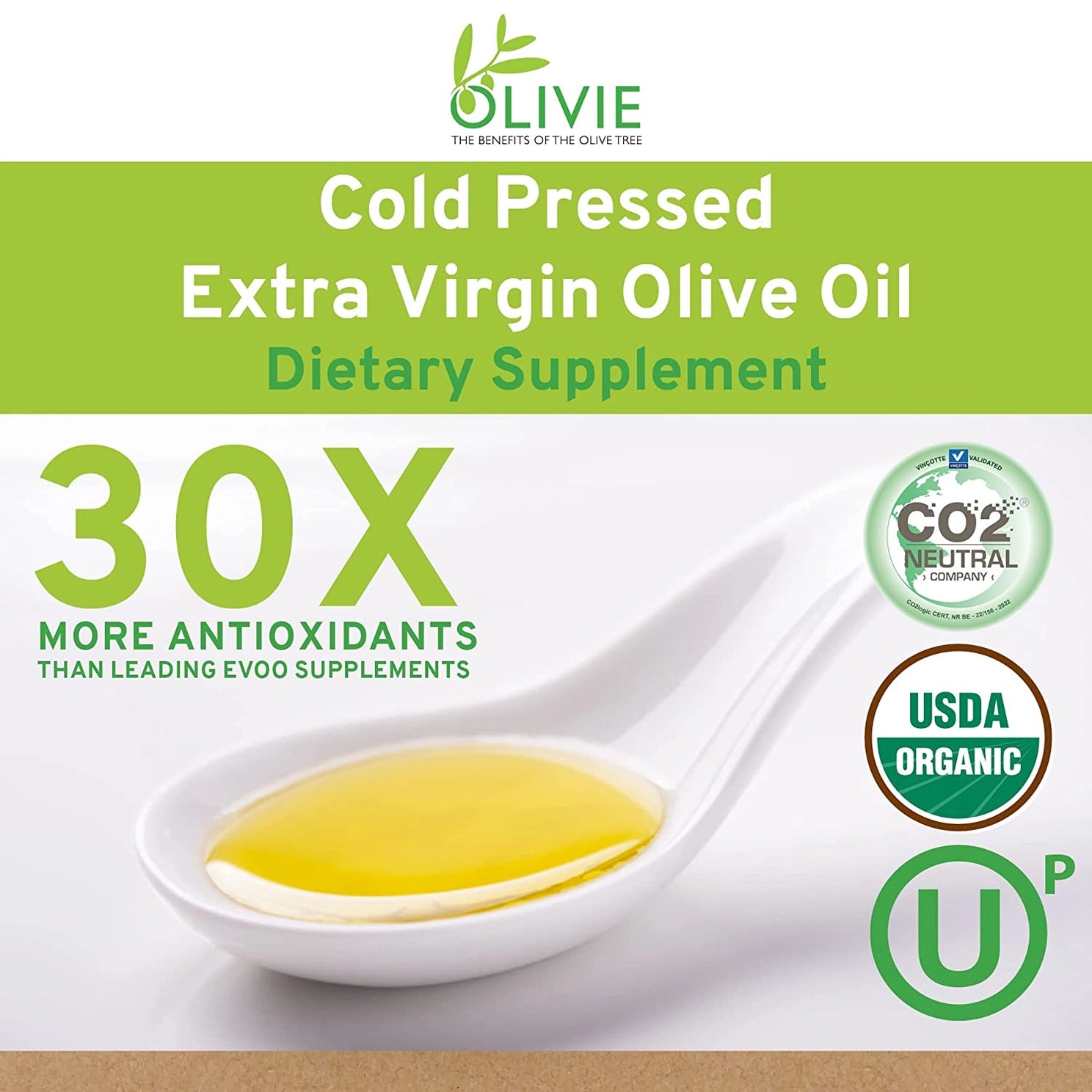 ATLAS Olivie Plus 30X Organic EVOO 250ml Bottle | High Polyphenol