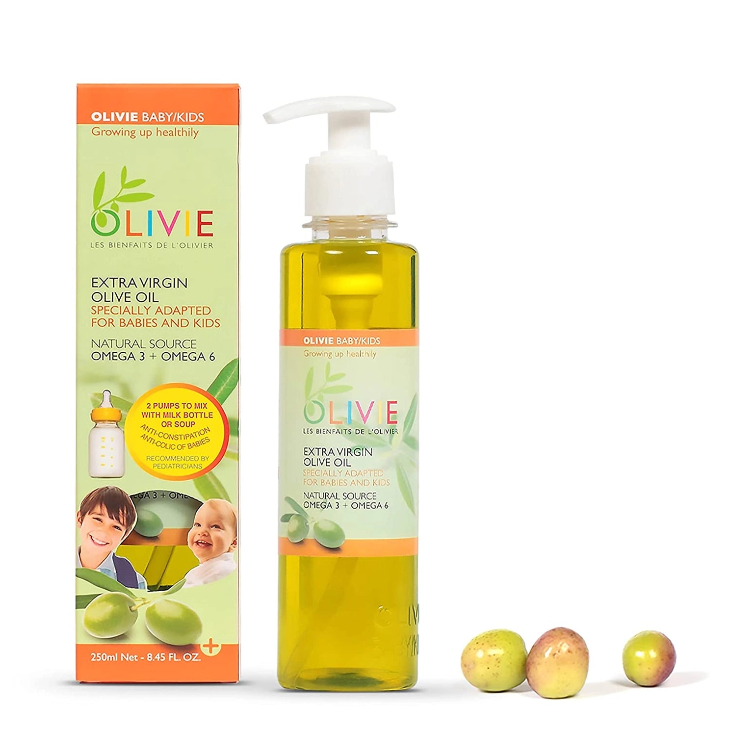 ATLAS Olive Kids 250ml - Colic Relief For Babies and Kids