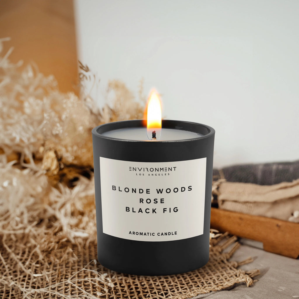 8oz Natural Wax Candle — Modern Noir