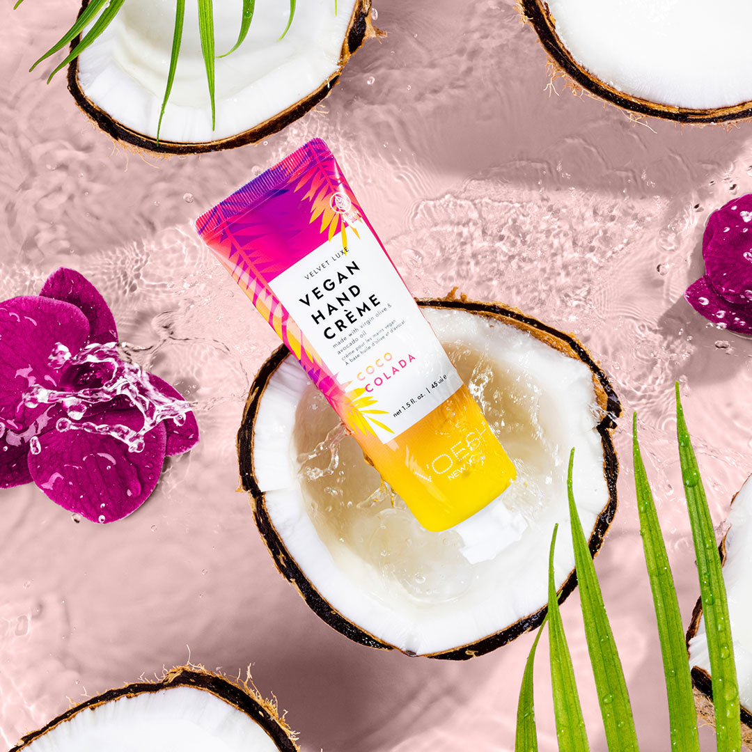 VOESH New York Vegan Hand & Body Creme - Coco Colada Oasis 1.5oz