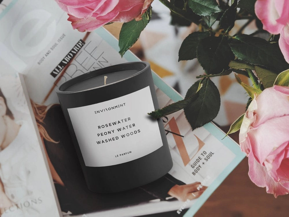 8oz Natural Wax Candle — Aquatic Lotus & Freesia