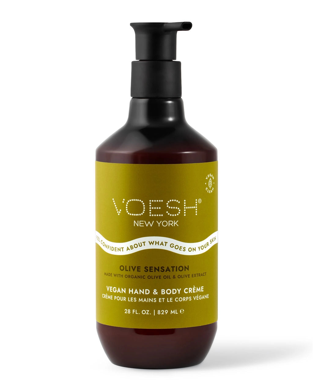 VOESH New York Vegan Hand & Body Creme - Olive Sensation - Pro Size 28oz