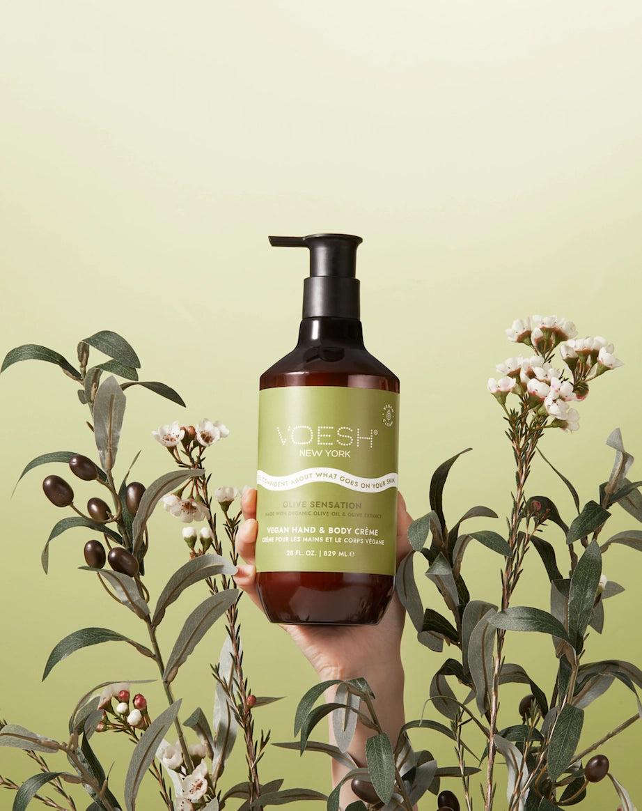 VOESH New York Vegan Hand & Body Creme - Olive Sensation - Pro Size 28oz