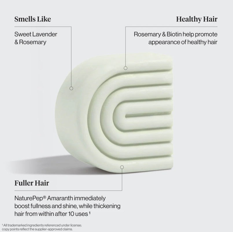 KITSCH Rosemary & Biotin Volumizing Shampoo & Conditioner Bar Combo