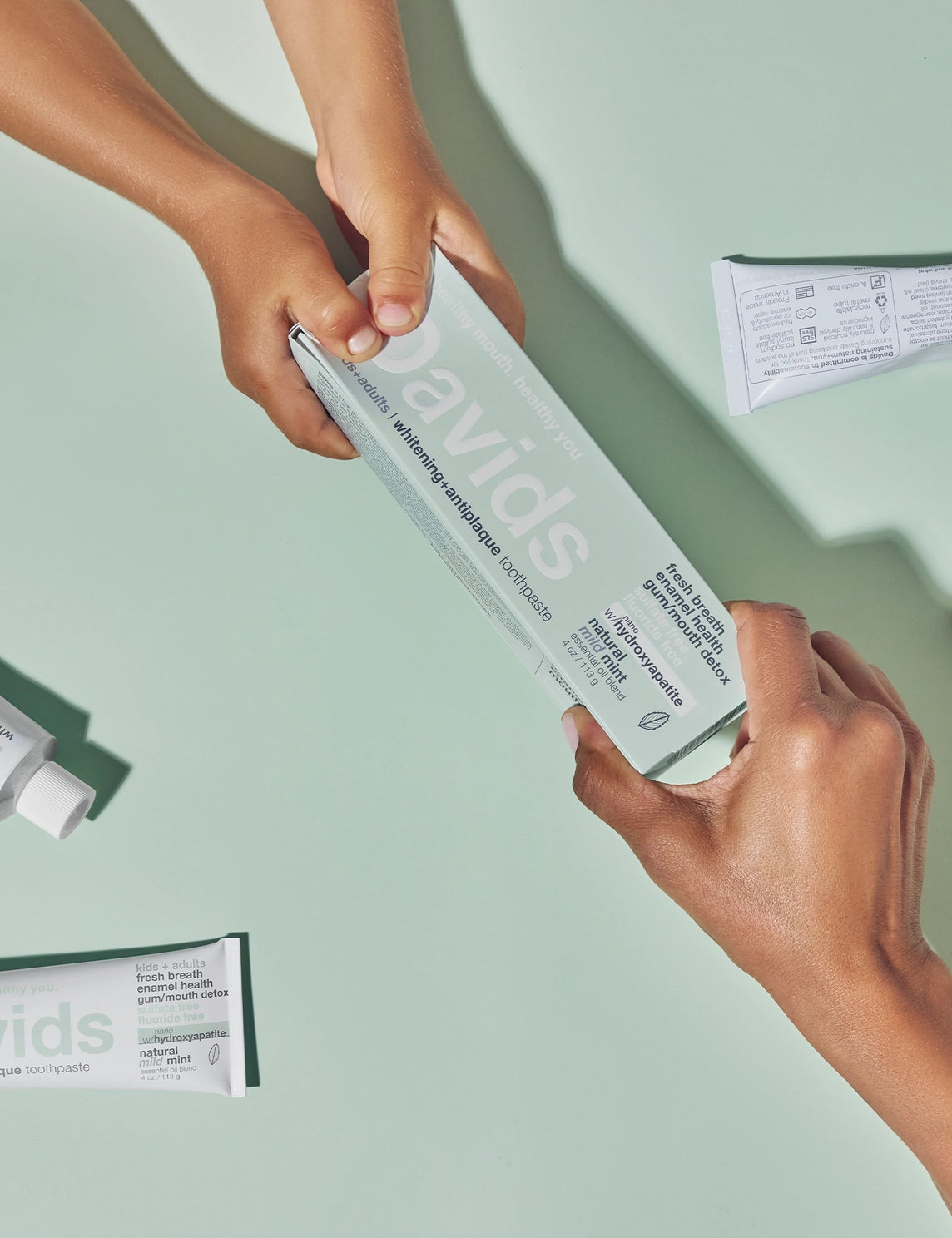 David's Kids + Adults Nano-Hydroxyapatite / Mild Mint