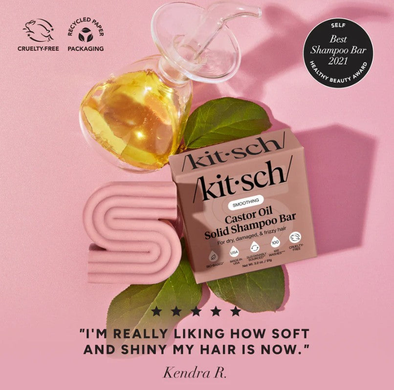 KITSCH Castor Oil Nourishing Shampoo Bar