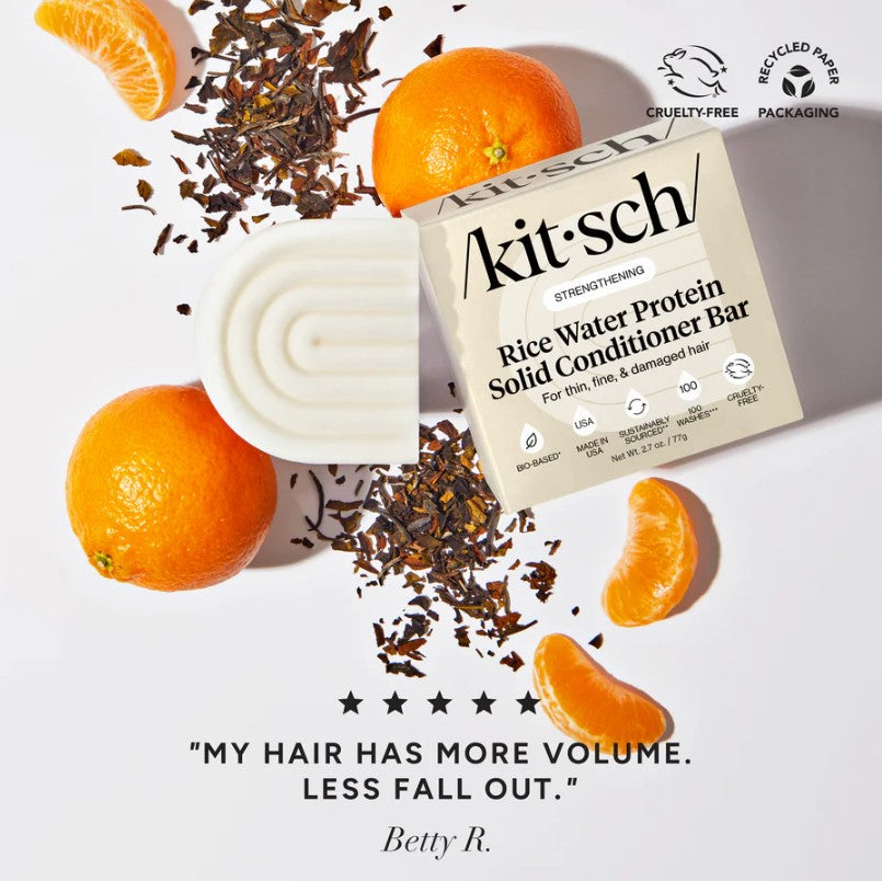 KITSCH Rice Water Conditioner Bar For Hair Growth