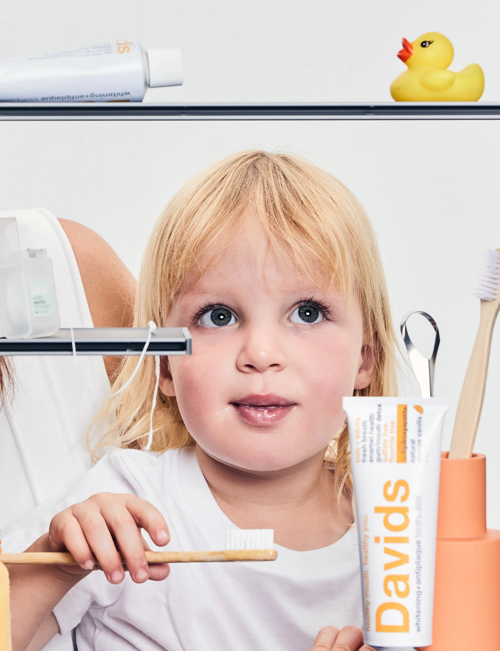 David's Nano-Hydroxyapatite Premium Toothpaste / Orange Vanilla