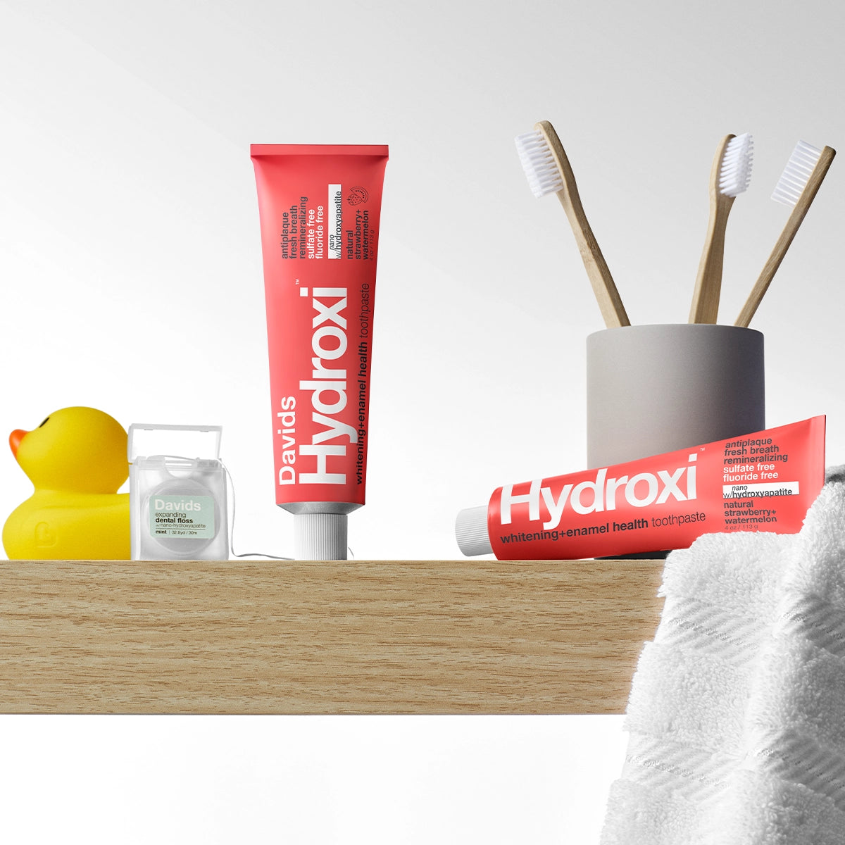 David's Hydroxi™ Kids + Adults Toothpaste / Strawberry Watermelon