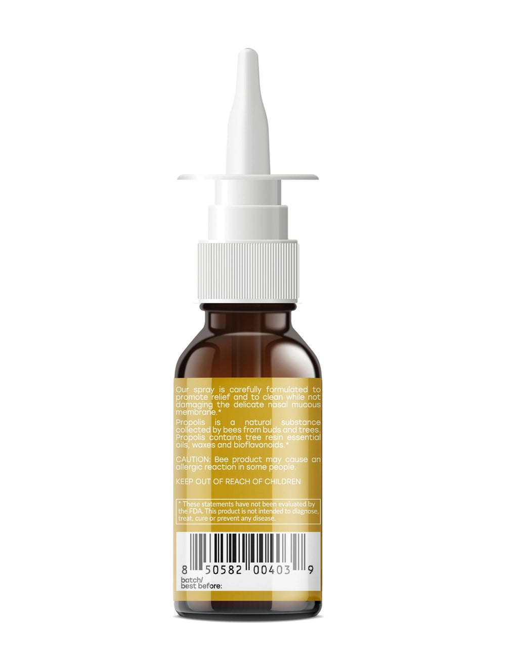 Vando Naturals Propolis & Sea Salt Nasal Spray 1 Fl.oz.