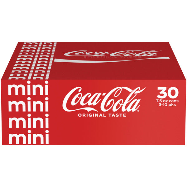 Coca-Cola Mini, 7.5 fl oz, 30-count